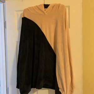 Torrid plus size velour hoodie